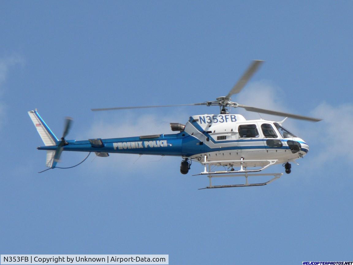 N353FB, 2005 Eurocopter AS-350B-3 Ecureuil Ecureuil C/N 3926, PHX Police