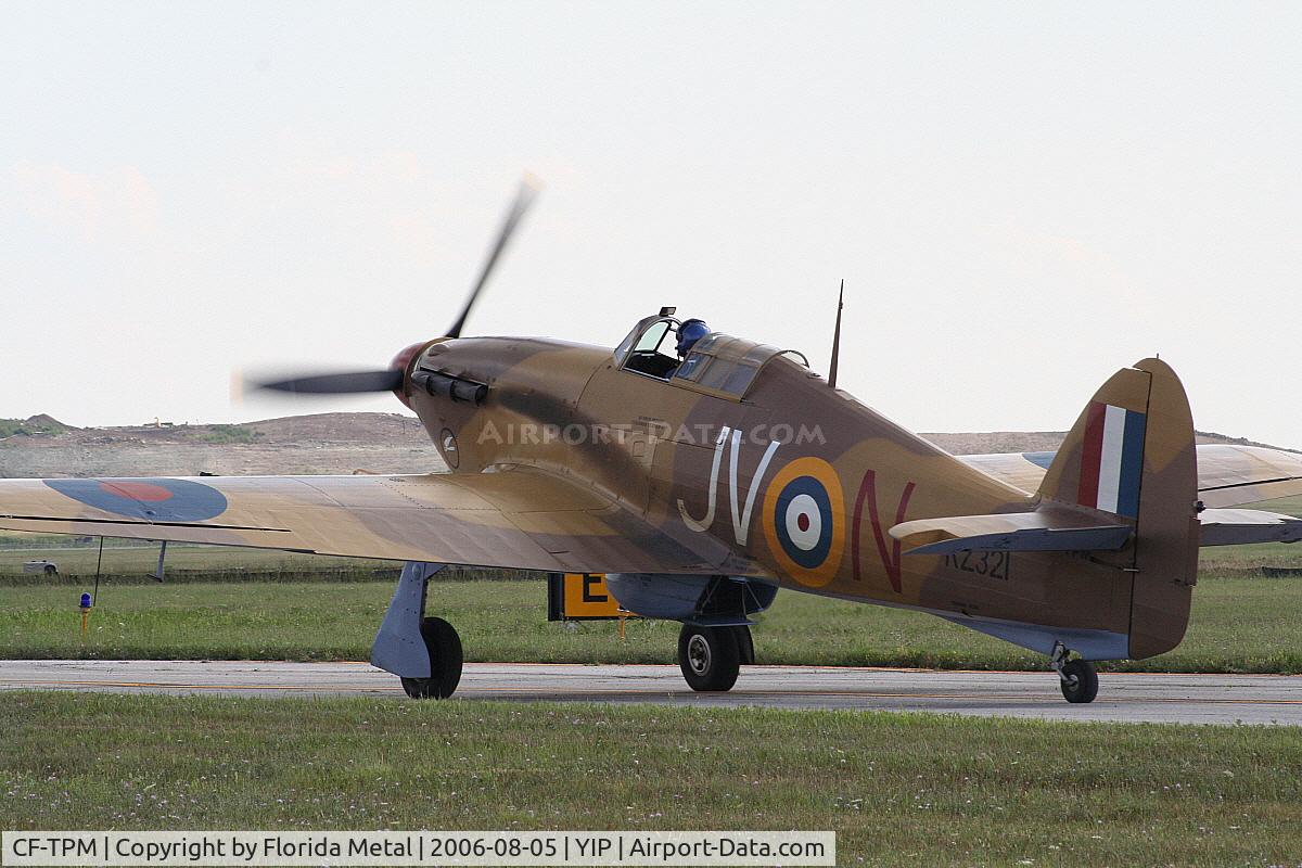 CF-TPM, 1943 Hawker Hurricane IV C/N KZ321, Hurricane