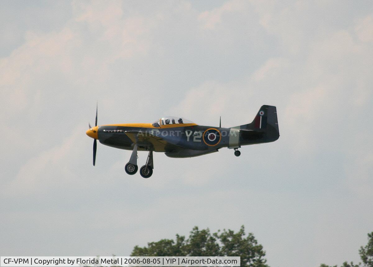 CF-VPM, 1944 North American P-51D Mustang C/N 122-39922, P-51D