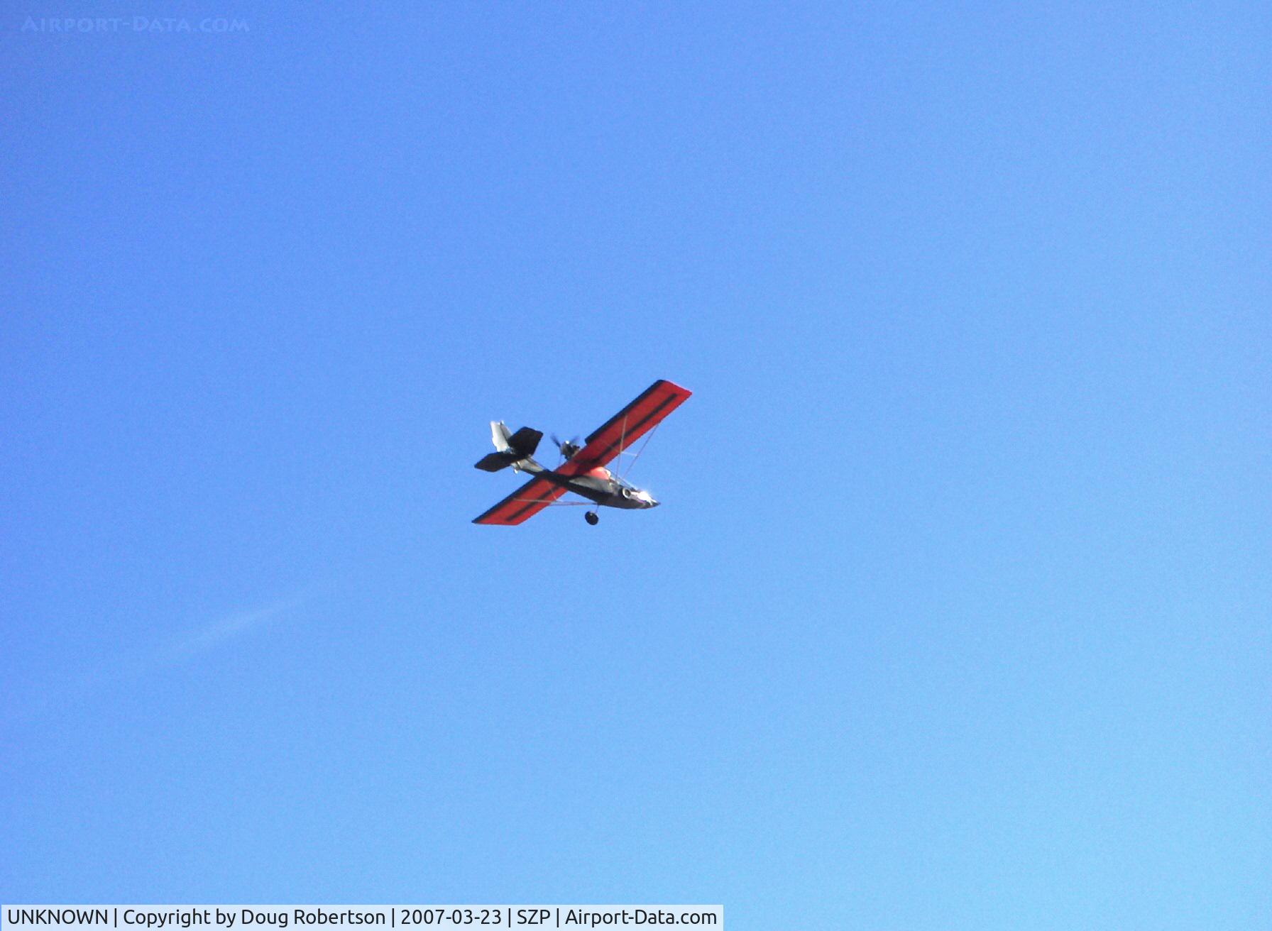 UNKNOWN, Advanced Aviation Carrera Ultralight C/N Unknown, Advanced Aviation CARRERA Ultralight, Rotax 503 2 cylinder 2 stroke 52 Hp pusher, departure climb from Rwy 22