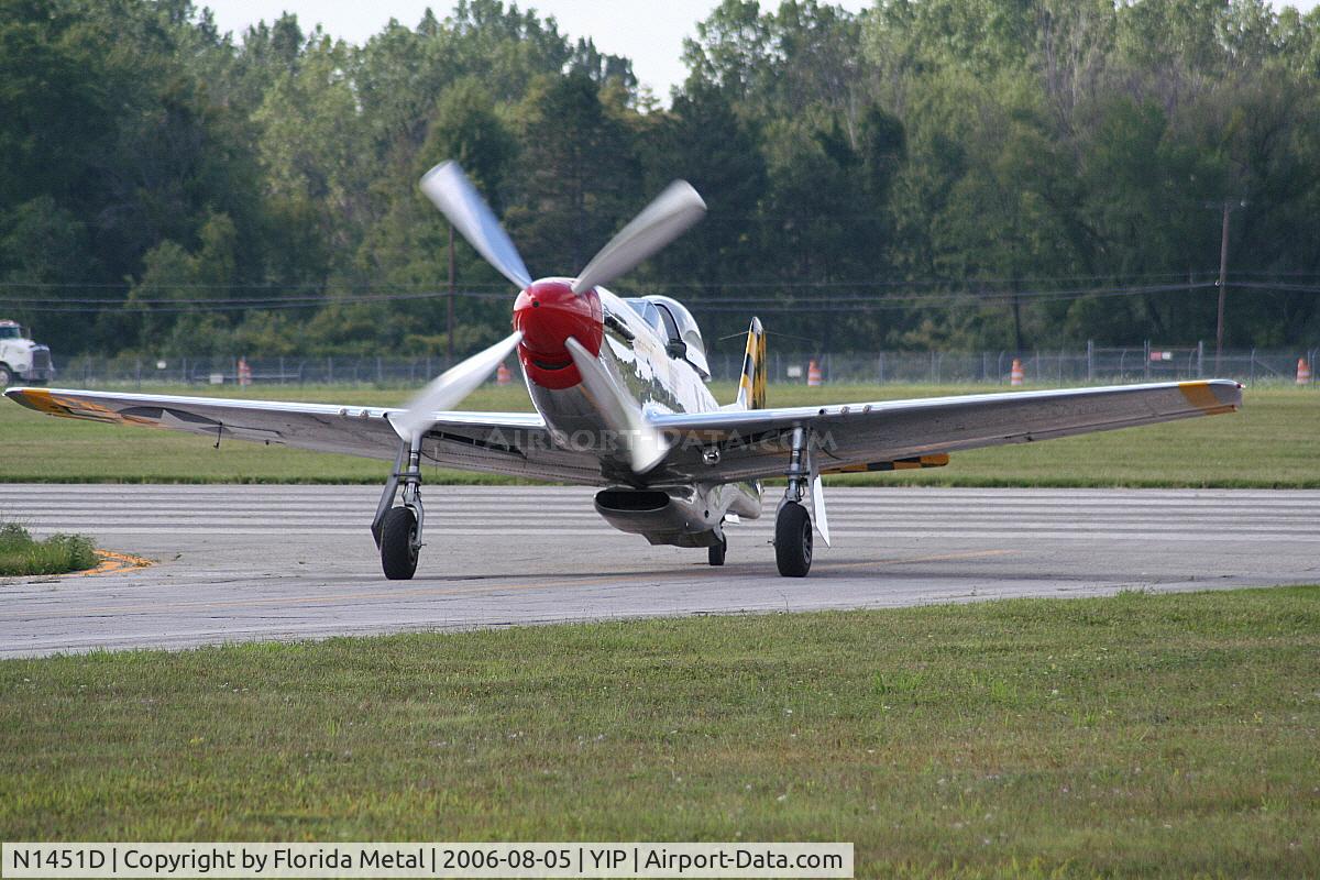 N1451D, 1944 North American P-51D Mustang C/N 44-74446A, P-51