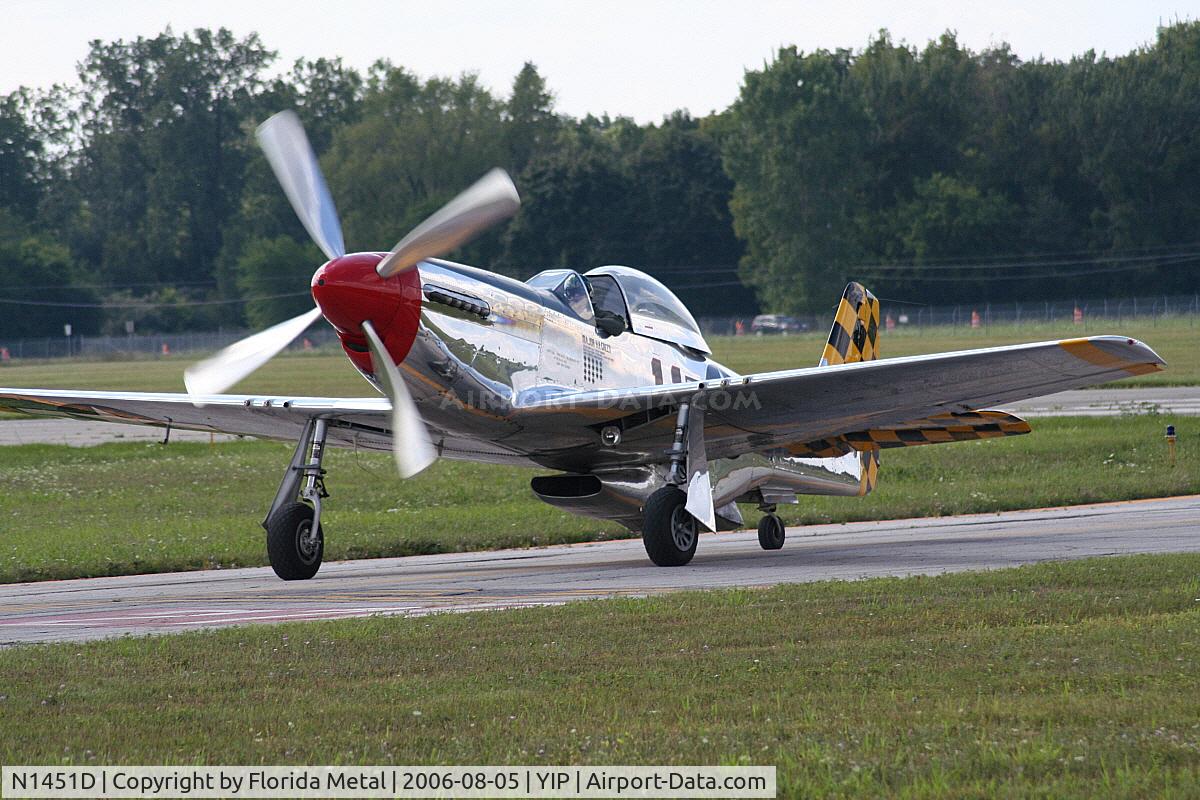 N1451D, 1944 North American P-51D Mustang C/N 44-74446A, P-51