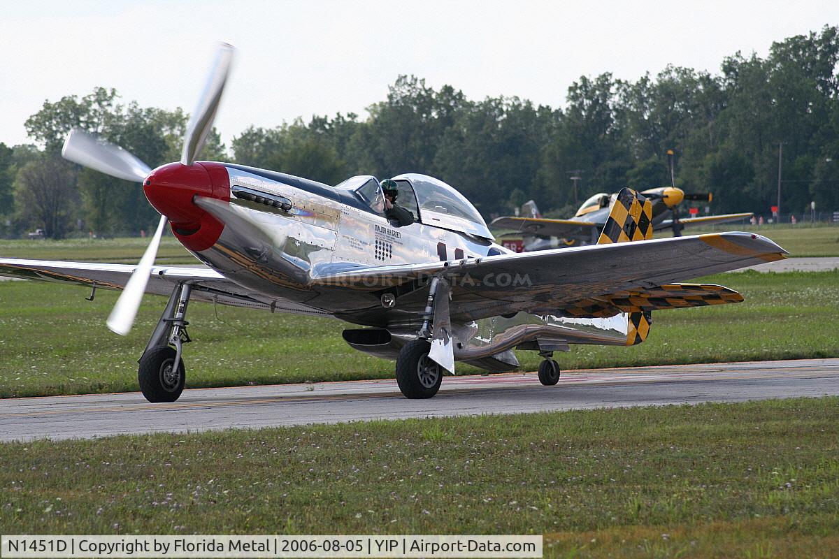 N1451D, 1944 North American P-51D Mustang C/N 44-74446A, P-51