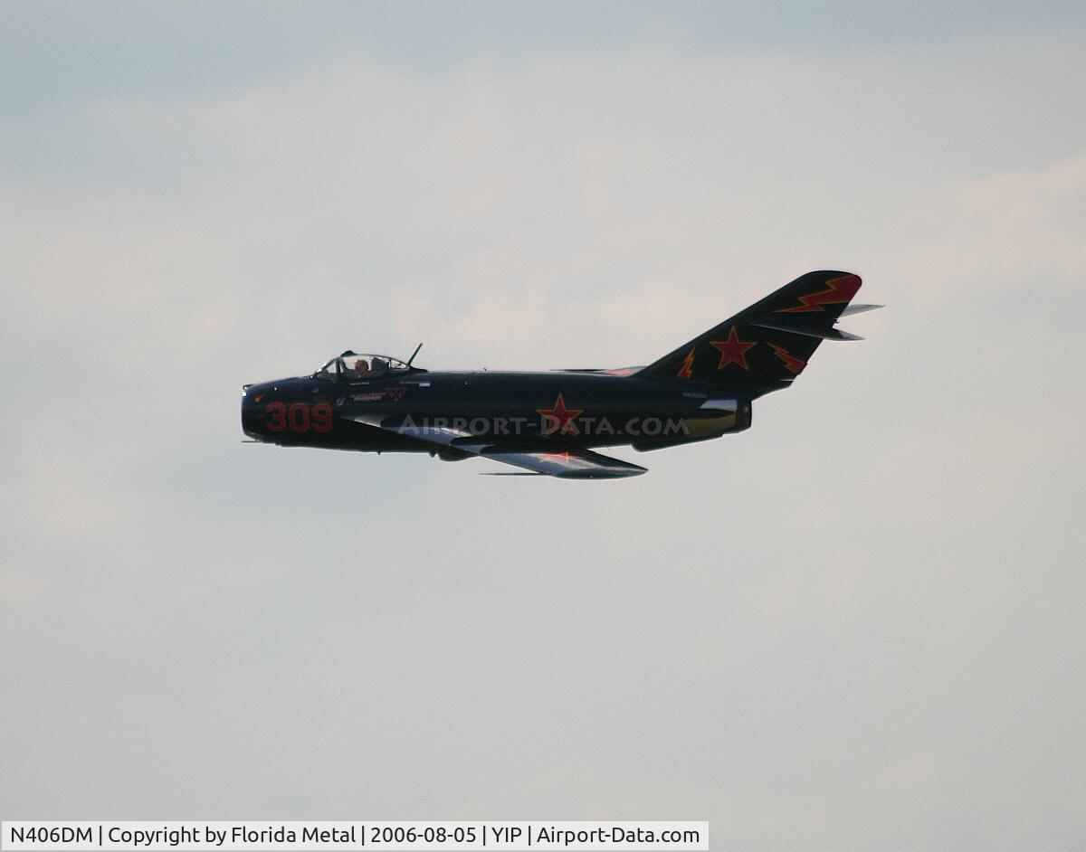 N406DM, 1957 Mikoyan-Gurevich MiG-17T C/N 0613, Mig-17