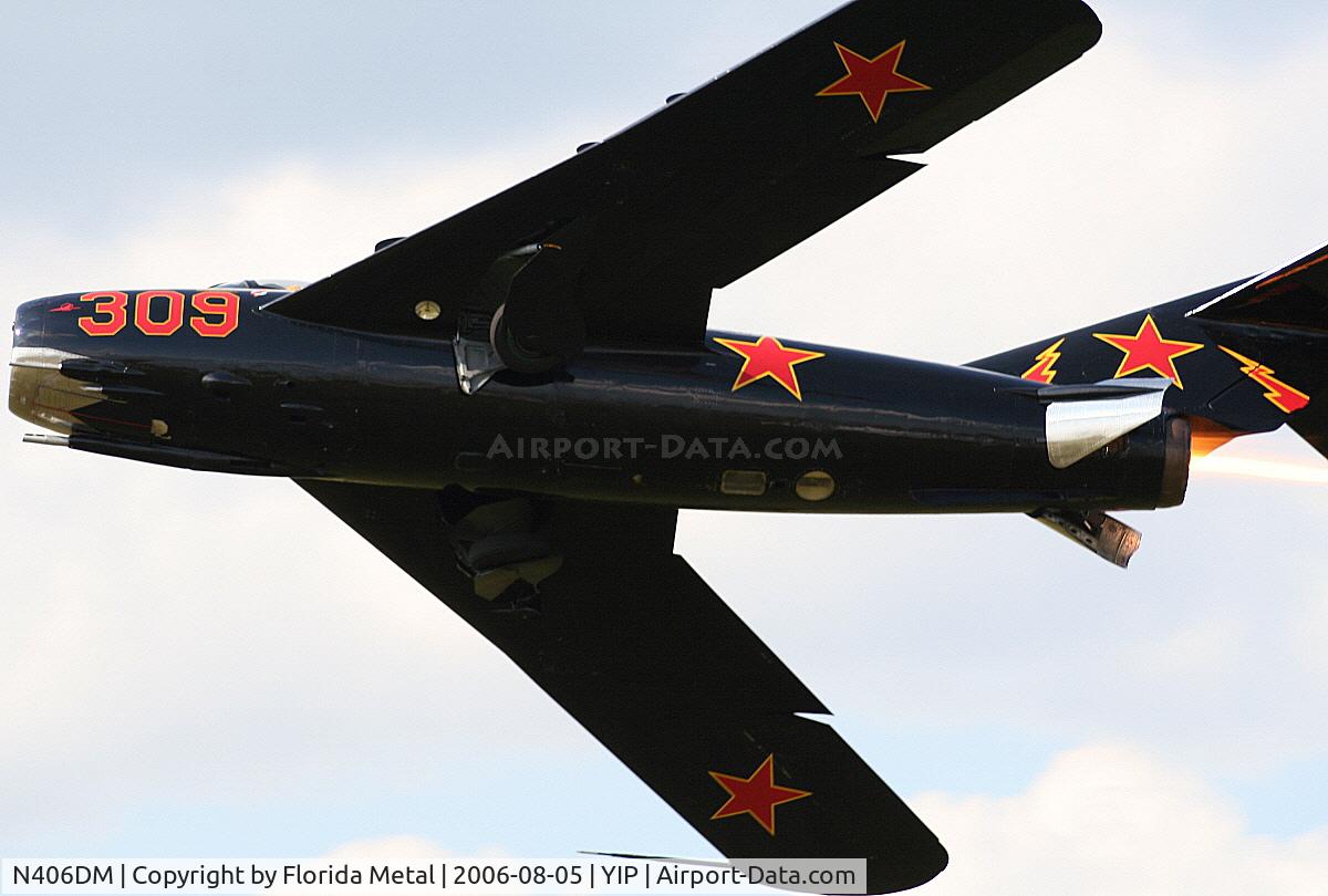 N406DM, 1957 Mikoyan-Gurevich MiG-17T C/N 0613, Mig-17