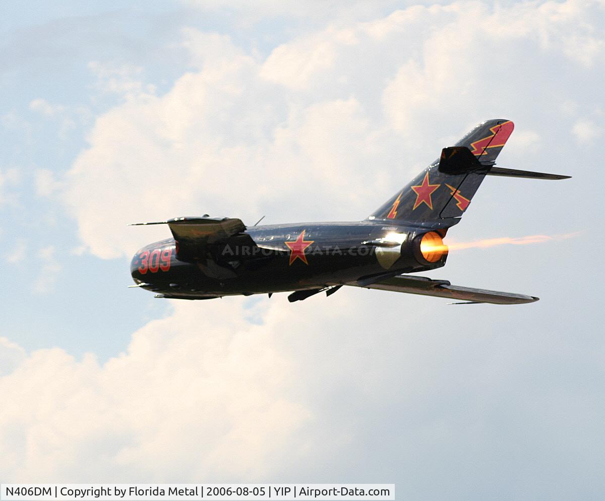 N406DM, 1957 Mikoyan-Gurevich MiG-17T C/N 0613, Mig-17