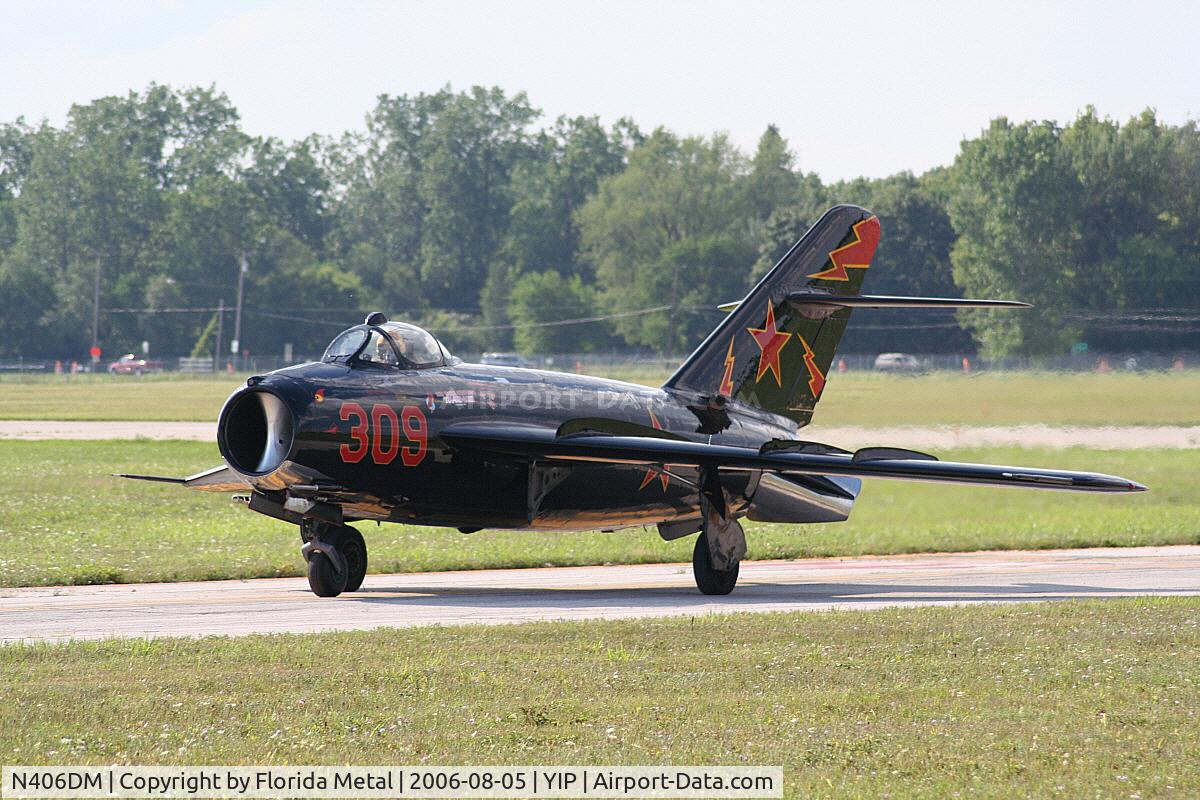 N406DM, 1957 Mikoyan-Gurevich MiG-17T C/N 0613, Mig-17