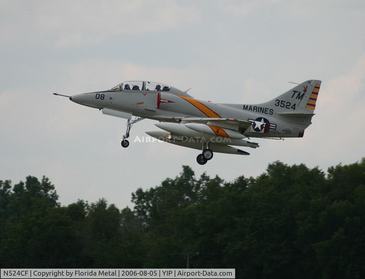 N524CF, 1967 Douglas TA-4F Skyhawk C/N 13590, A-4