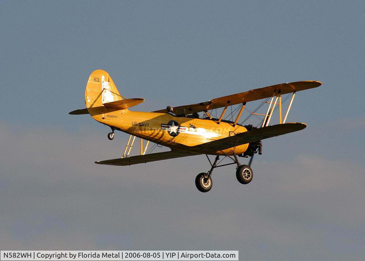 N582WH, 1940 Naval Aircraft Factory N3N-3 C/N 2003, N3N-3