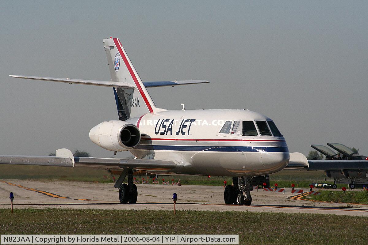 N823AA, 1970 Dassault Falcon (Mystere) 20D C/N 228, Falcon 20
