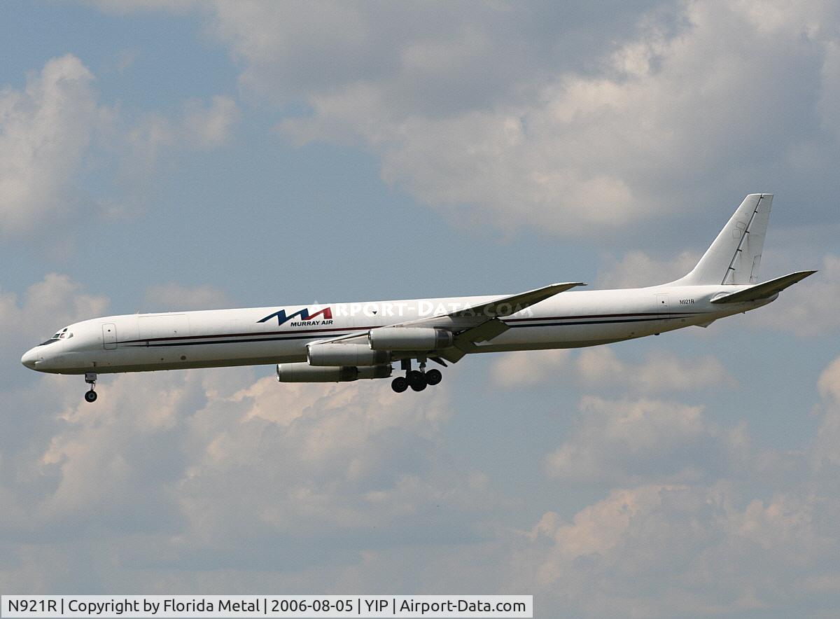 N921R, 1970 McDonnell Douglas DC-8-63F C/N 46145, Murray