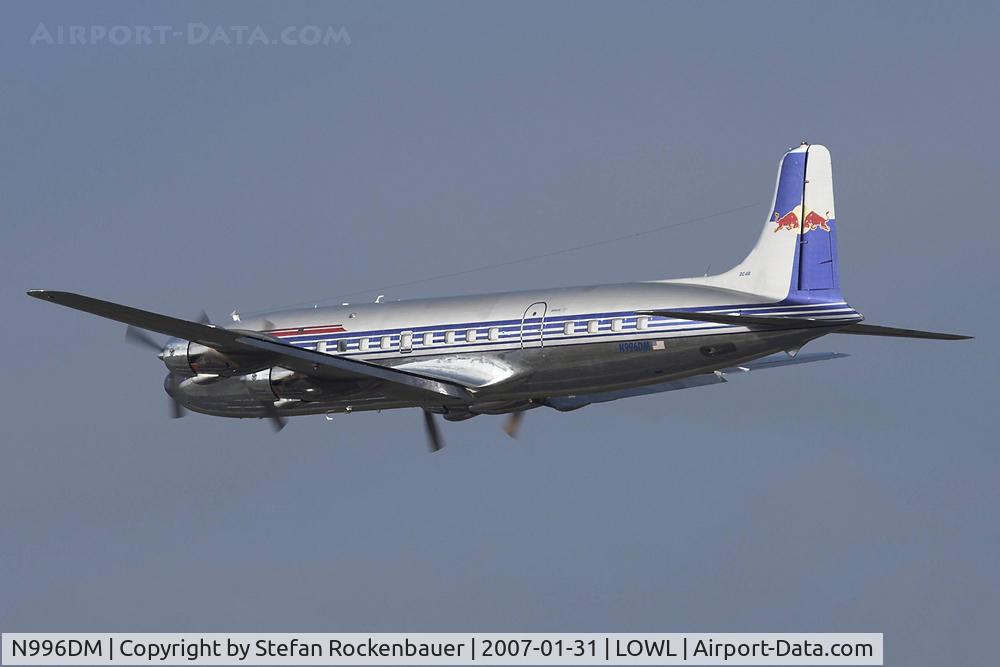 N996DM, 1958 Douglas DC-6B C/N 45563, Red Bull DC-6B
