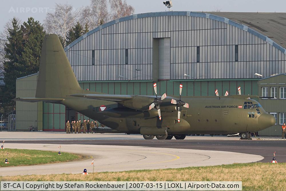 8T-CA, 1967 Lockheed C-130K Hercules C.1 C/N 382-4198, Engine shutdown.