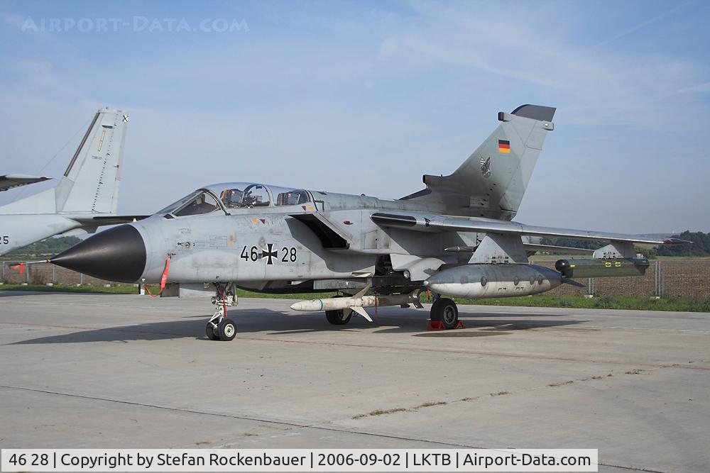 46 28, Panavia Tornado ECR C/N 830/GS261/4328, Dirty aircraft.
