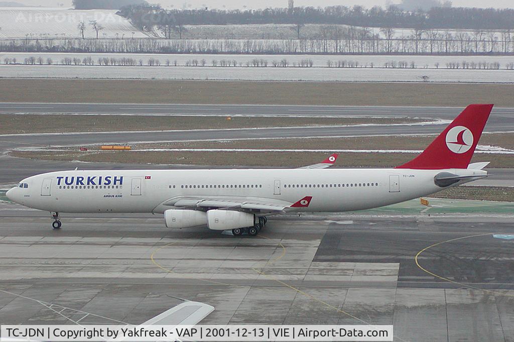 TC-JDN, 1997 Airbus A340-313X C/N 180, Turkish Airlines AIrbus 340-300