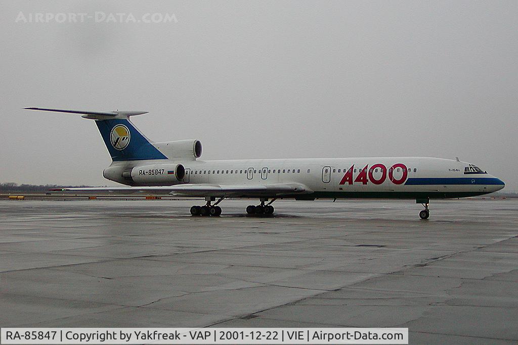 RA-85847, 1988 Tupolev Tu-154M C/N 88A792, Airlines 400 Tupolev 154
