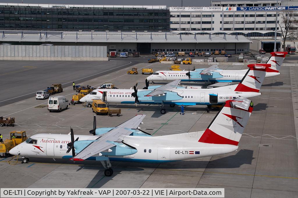 OE-LTI, 1997 De Havilland Canada DHC-8-314Q Dash 8 C/N 466, Austrian Arrows Dash 8-300