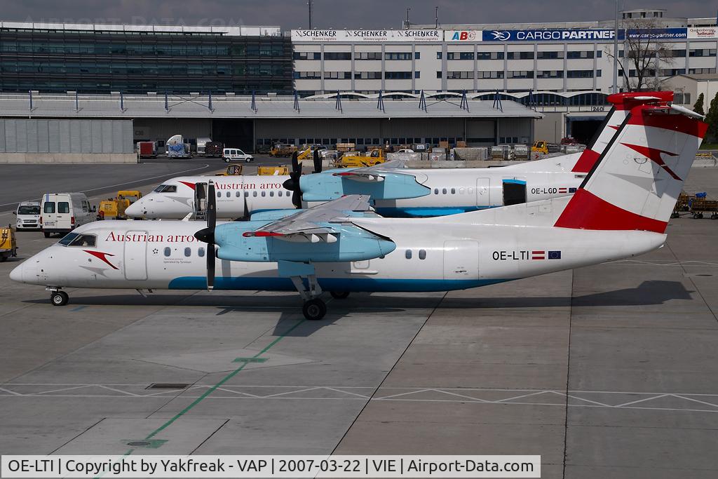 OE-LTI, 1997 De Havilland Canada DHC-8-314Q Dash 8 C/N 466, Austrian Arrows Dash 8-300