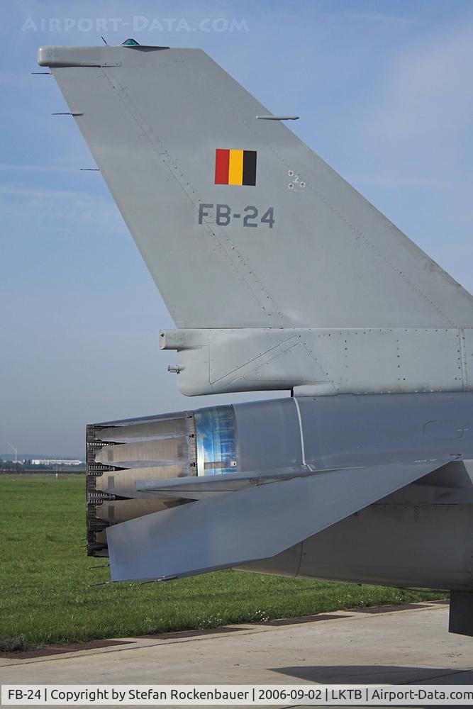FB-24, General Dynamics F-16BM Fighting Falcon C/N 6J-24, Belgian F-16