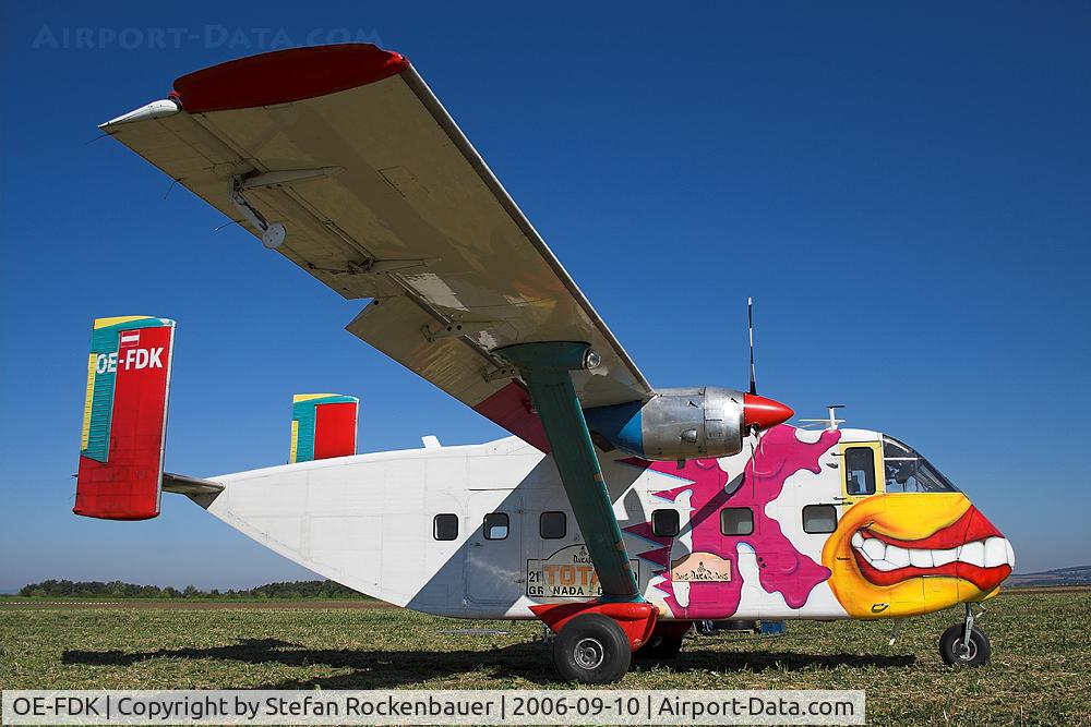 OE-FDK, 1972 Short SC-7 Skyvan 3A-100 C/N SH.1901, Skyvan at a small field near Hollabrunn.