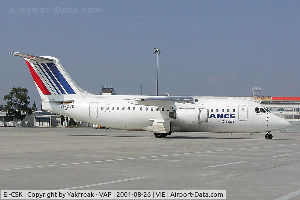 EI-CSK, 1986 British Aerospace BAe.146-200 C/N E2062, Cityjet Bae 146 in Air France colors