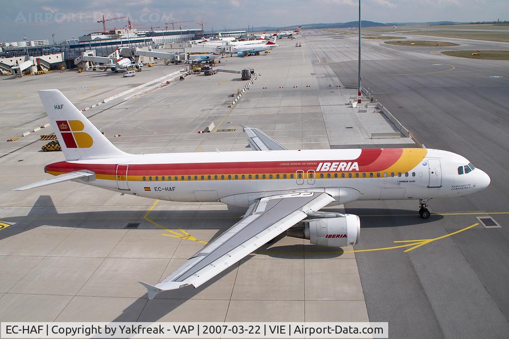EC-HAF, 1999 Airbus A320-214 C/N 1047, Iberia Airbus A320