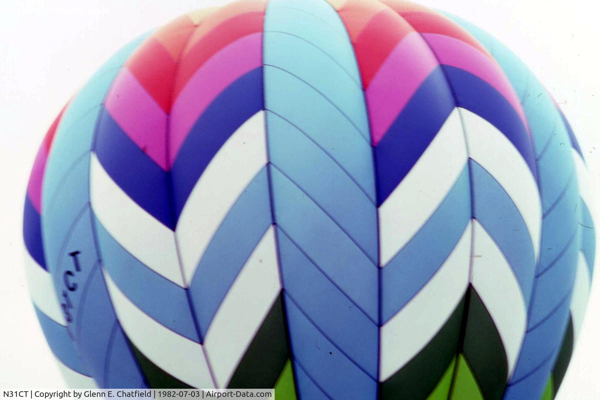 N31CT, 1981 Balloon Works FIREFLY 7 C/N 11093, Balloon Races in Aurora, IL