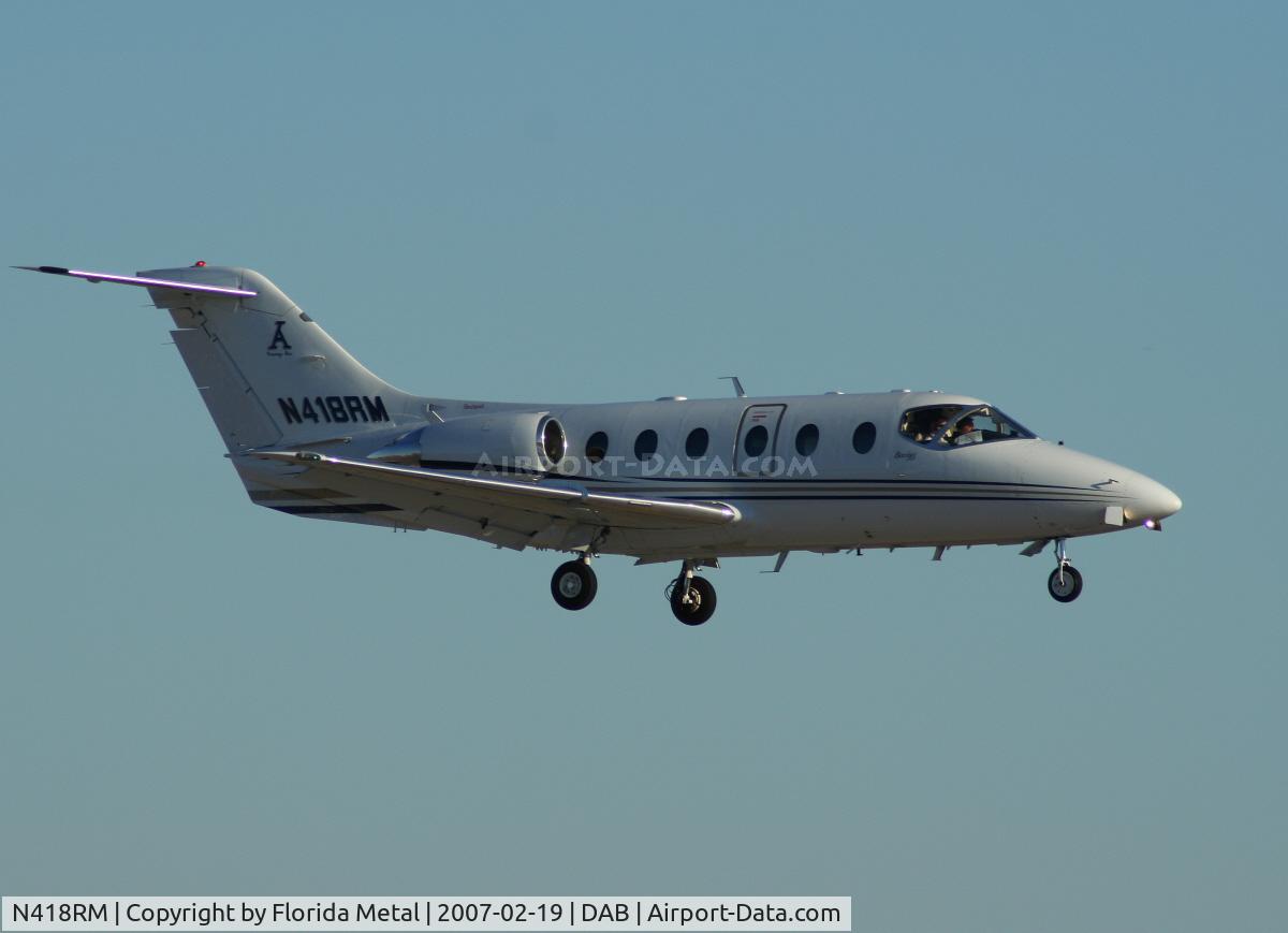 N418RM, 1987 Beech 400 Beechjet C/N RJ-18, Beech 400
