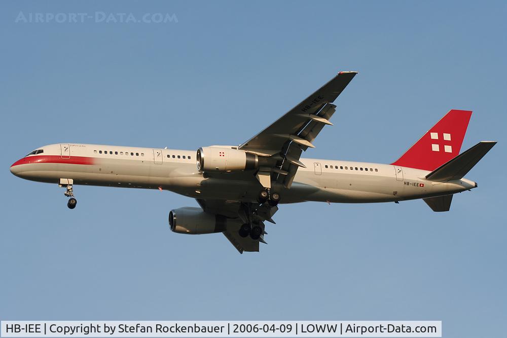 HB-IEE, 1989 Boeing 757-23A C/N 24527, Pivat Air 757.