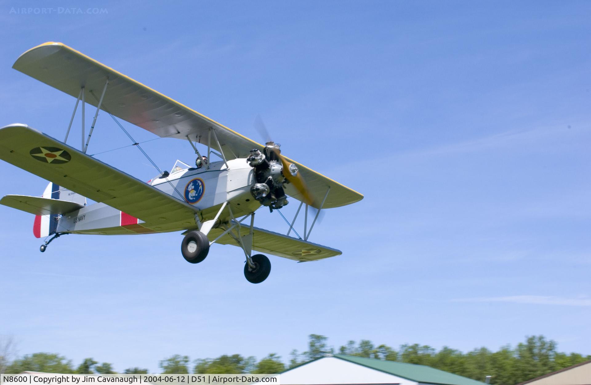 N8600, 1929 Fleet Model 1 C/N 14, at Clarence