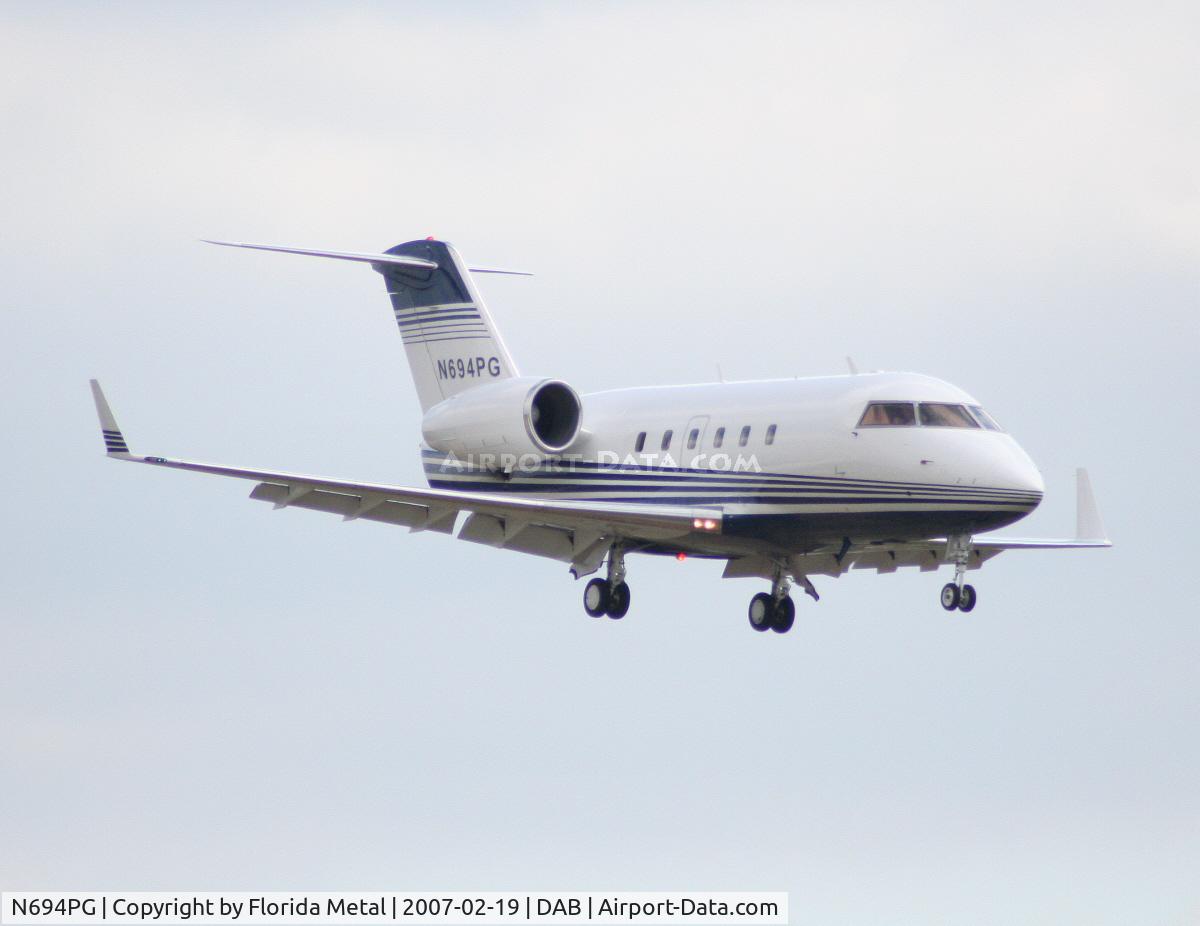 N694PG, 1981 Canadair Challenger 600S (CL-600-1A11) C/N 1026, CL600