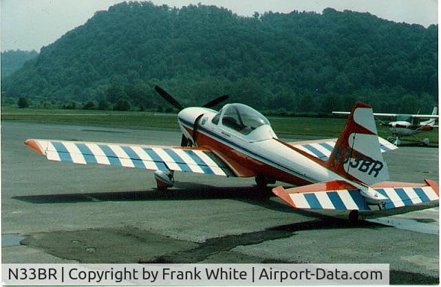 N33BR, 1950 De Havilland Canada DHC-1B-2-S3 C/N 166, Taken back in 1981 at Richlands Municipal Airport in Richlands, Virginia