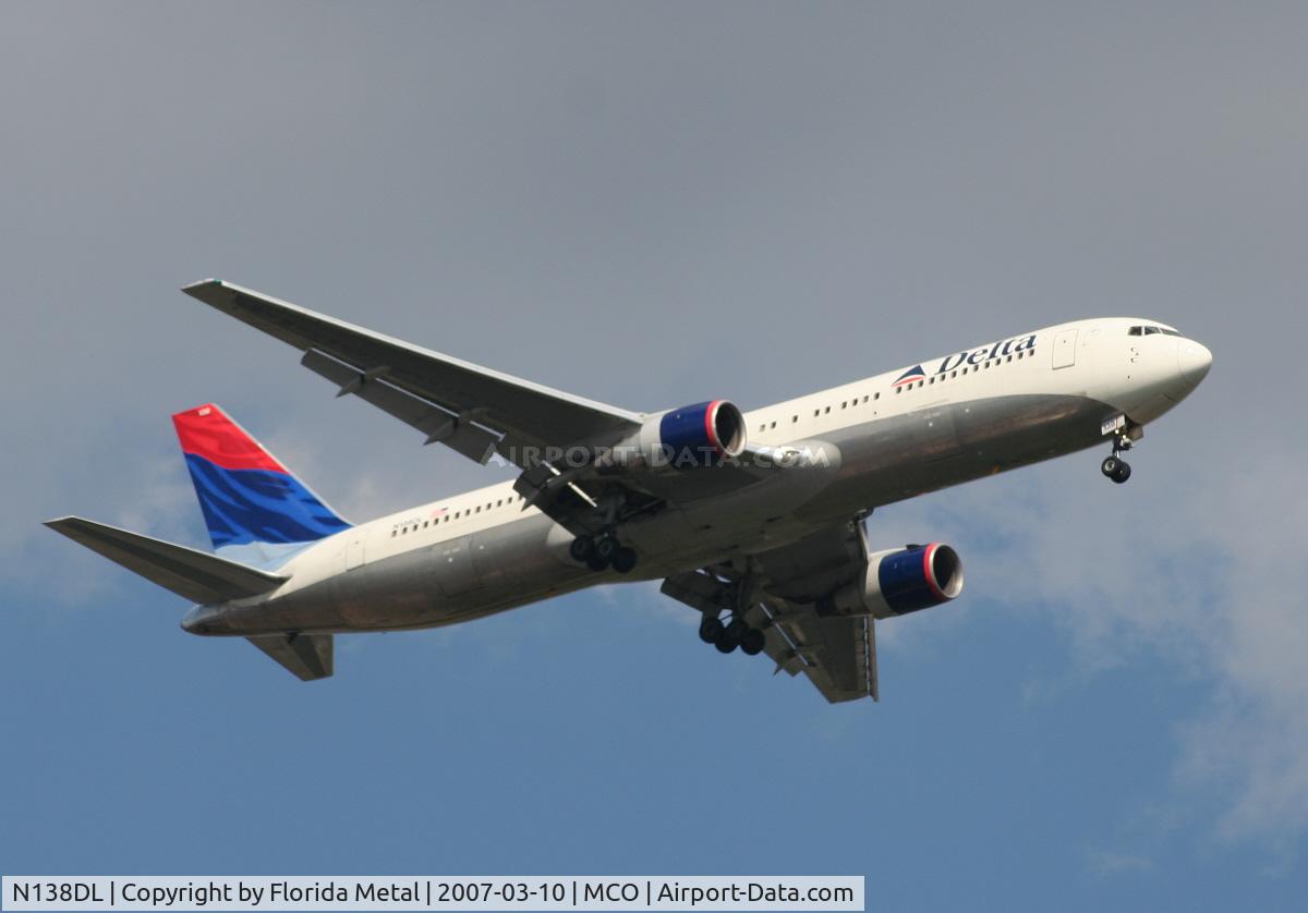 N138DL, 1991 Boeing 767-332 C/N 25409, Delta