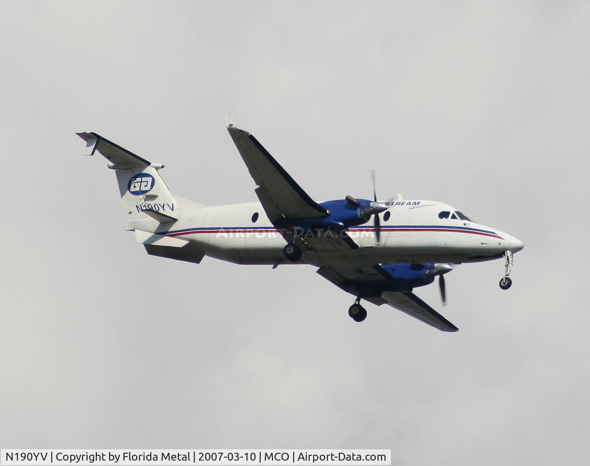 N190YV, 1995 Beech 1900D C/N UE-190, Gulfstream