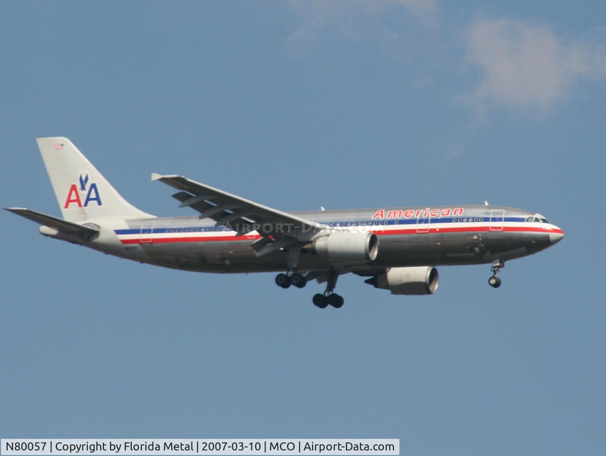 N80057, 1988 Airbus A300B4-605R C/N 465, American