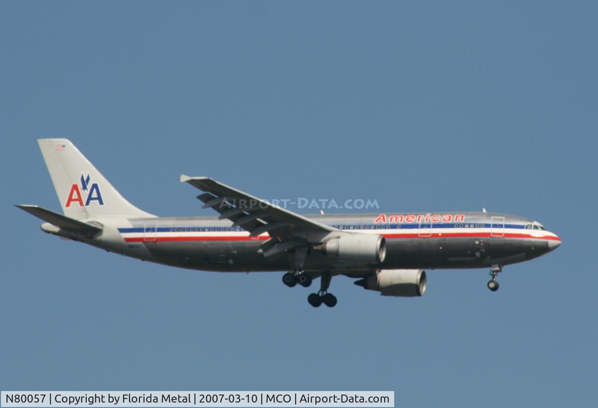 N80057, 1988 Airbus A300B4-605R C/N 465, American