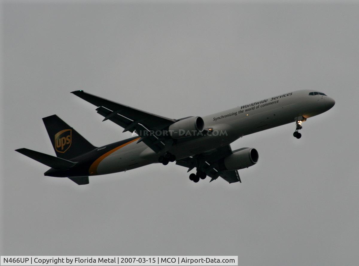 N466UP, 1997 Boeing 757-24APF C/N 25482, UPS