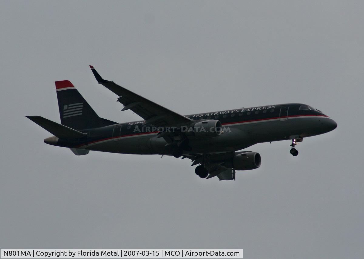 N801MA, 2004 Embraer 170SU (ERJ-170-100SU) C/N 17000012, US