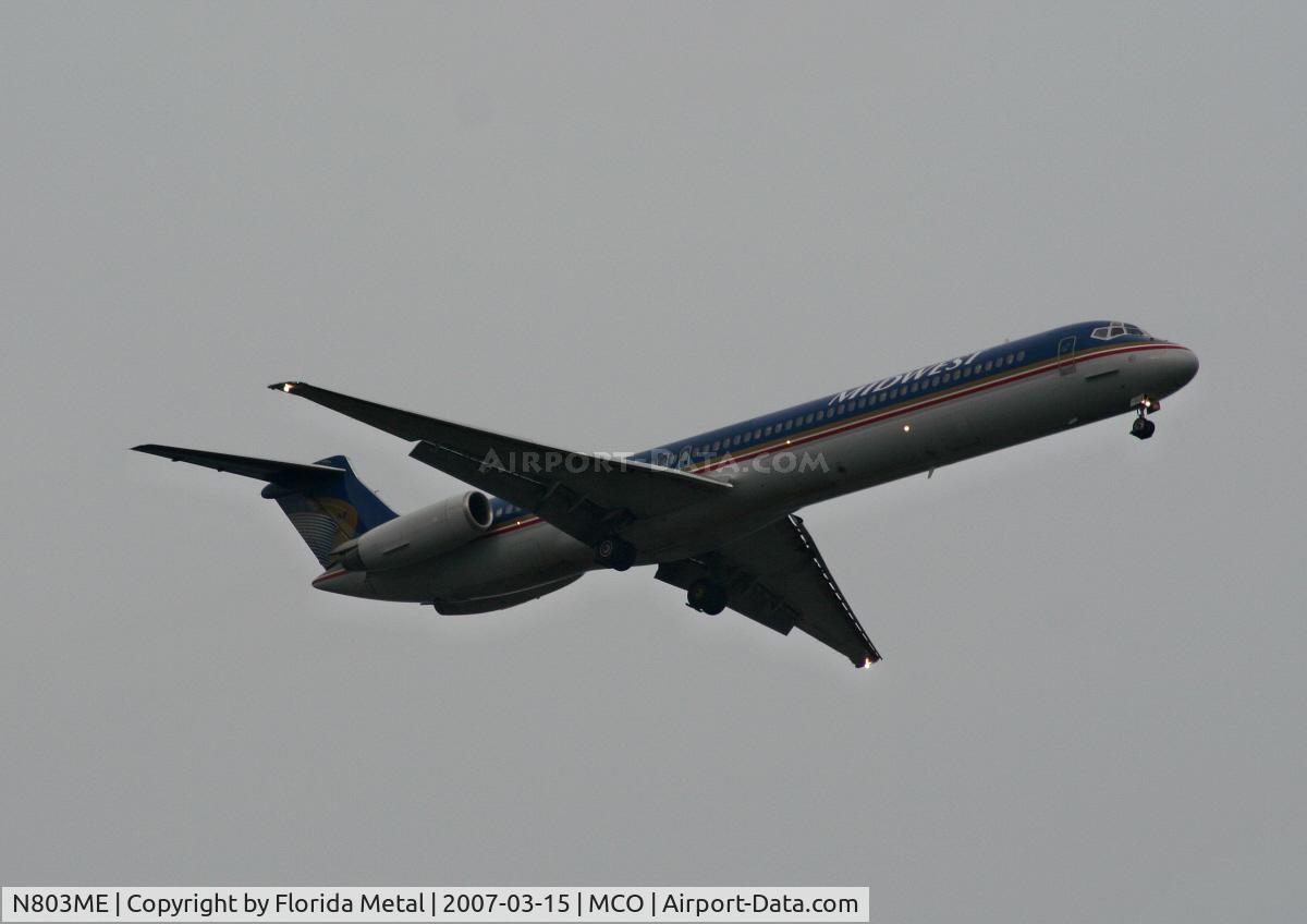 N803ME, 1980 McDonnell Douglas MD-81 (DC-9-81) C/N 48029, Midwest