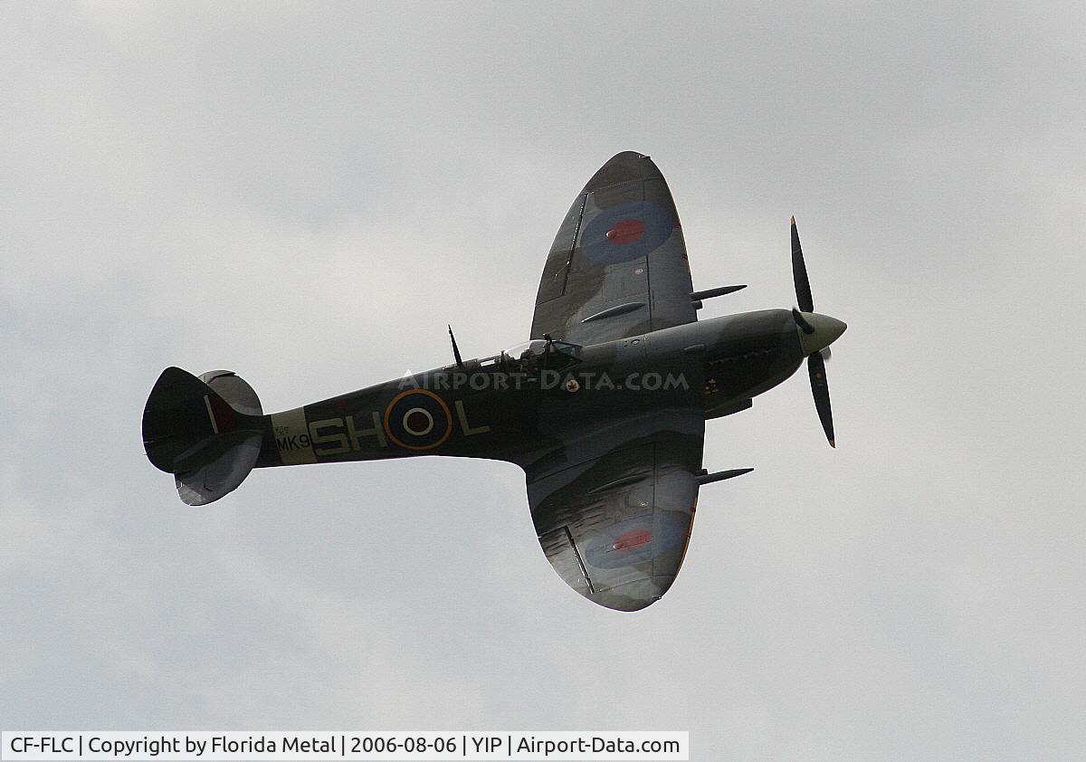 CF-FLC, 1942 Supermarine 361 Spitfire LF.IXc C/N CBAF.IX.8185, Spitfire