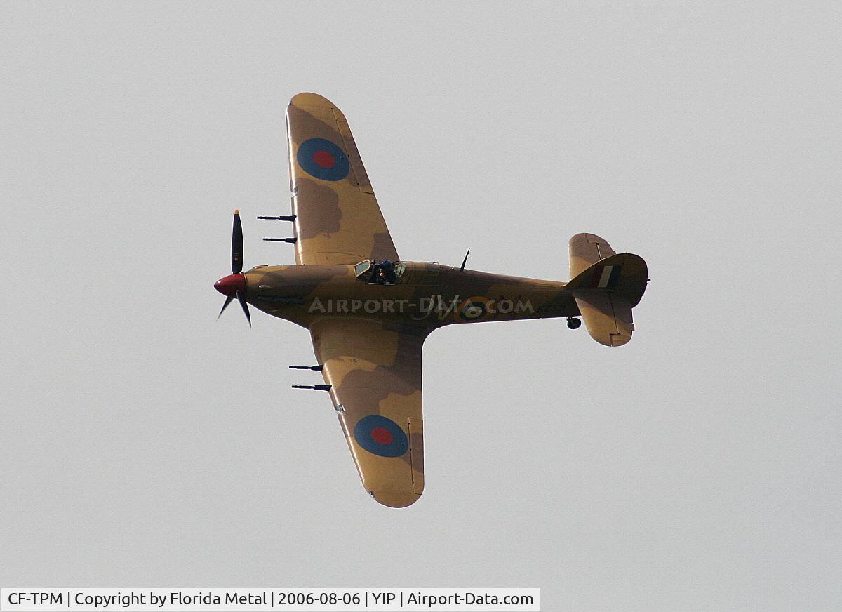 CF-TPM, 1943 Hawker Hurricane IV C/N KZ321, Hurricane