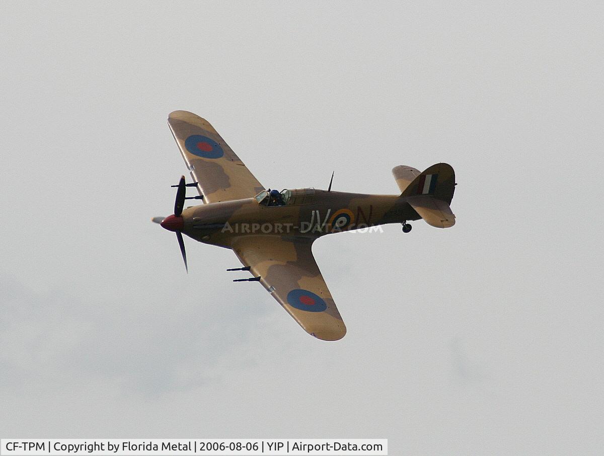 CF-TPM, 1943 Hawker Hurricane IV C/N KZ321, Hurricane