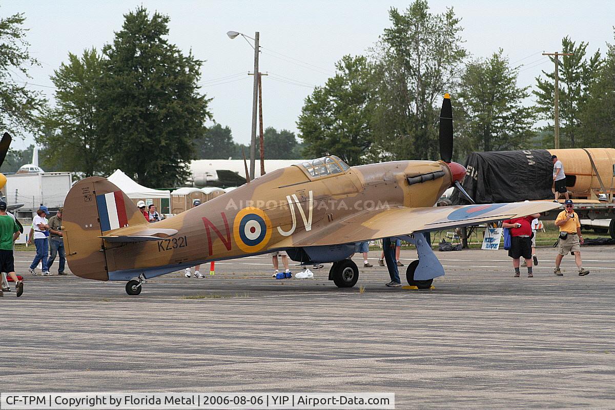 CF-TPM, 1943 Hawker Hurricane IV C/N KZ321, hurricane
