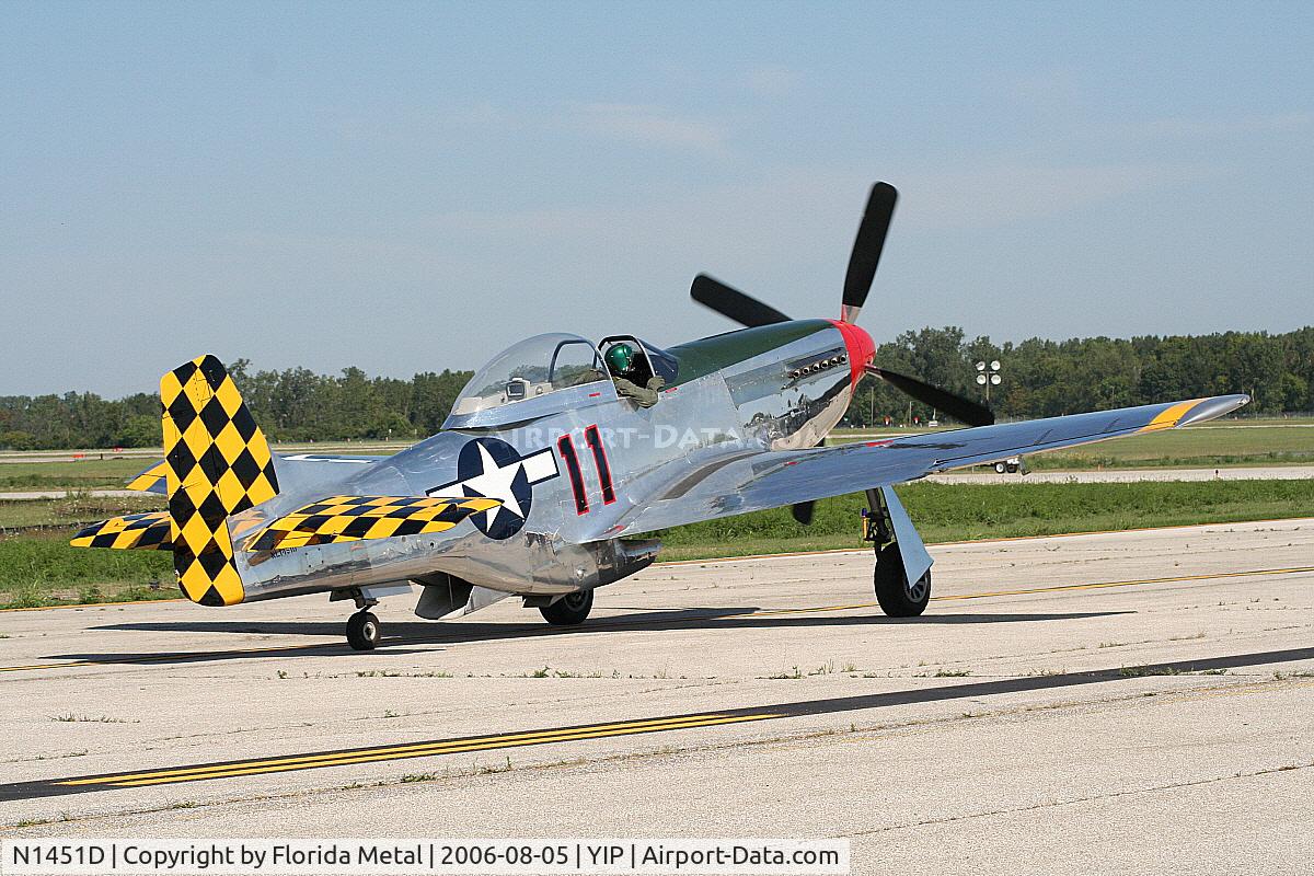 N1451D, 1944 North American P-51D Mustang C/N 44-74446A, P-51