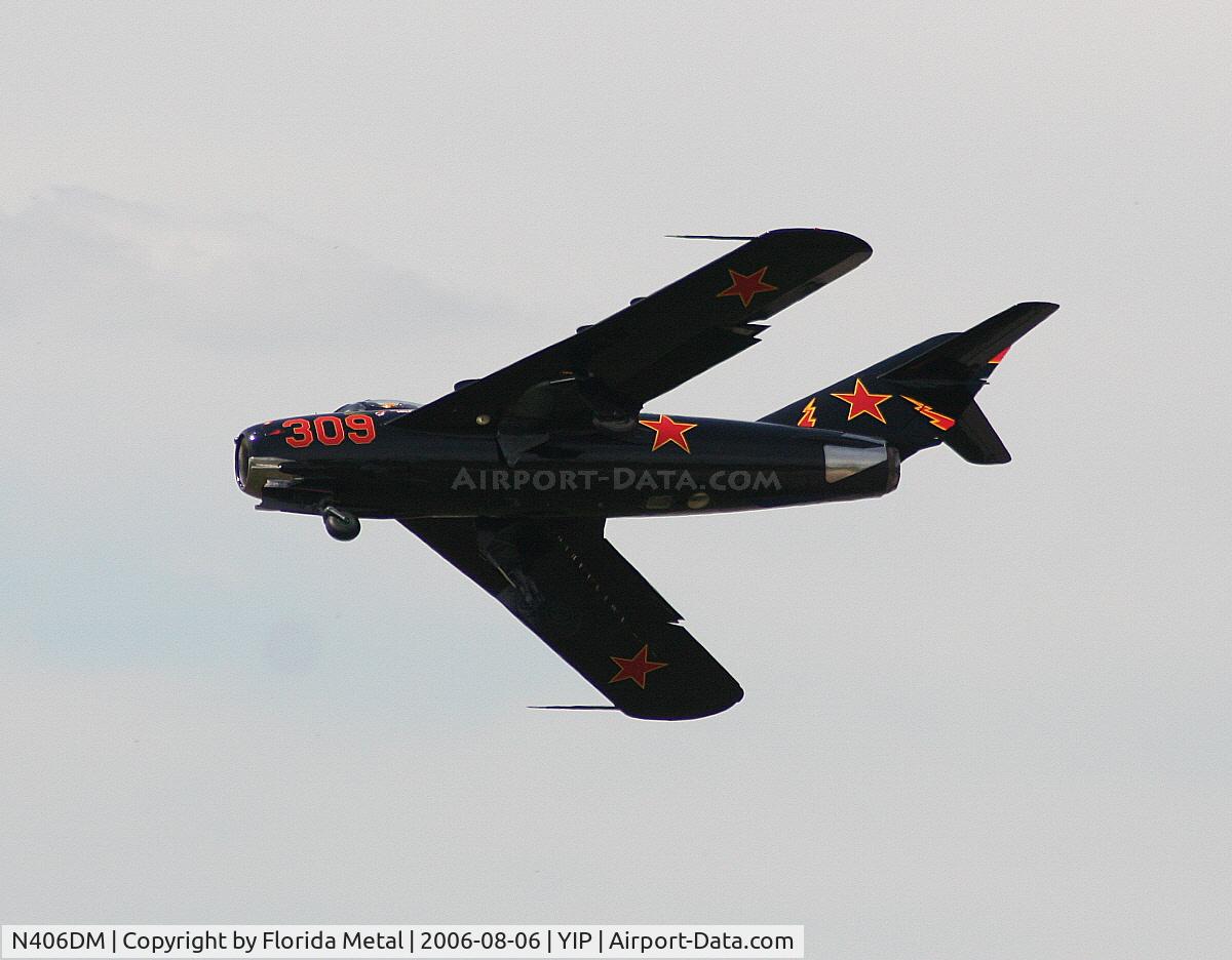 N406DM, 1957 Mikoyan-Gurevich MiG-17T C/N 0613, Mig-17