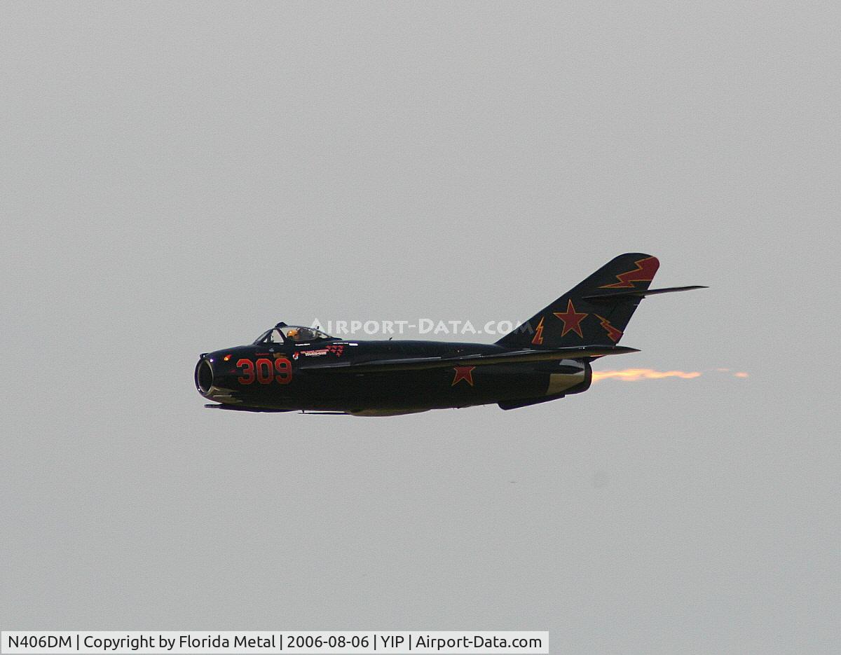 N406DM, 1957 Mikoyan-Gurevich MiG-17T C/N 0613, Mig-17