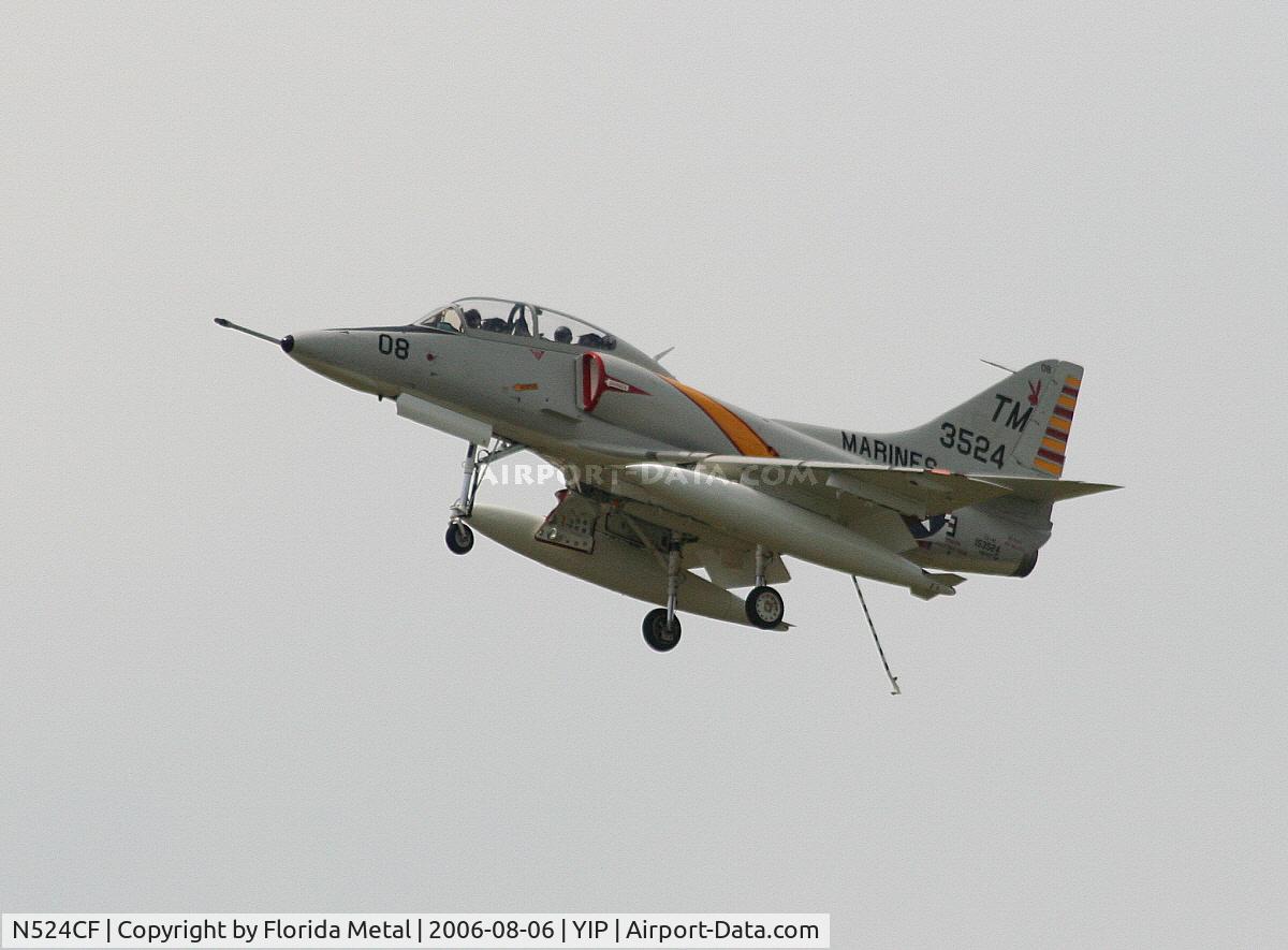 N524CF, 1967 Douglas TA-4F Skyhawk C/N 13590, A-4