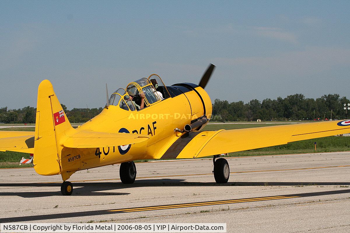 N587CB, 1991 Canadian Car & Foundry Harvard MK IV C/N CCF4-407, Harvard