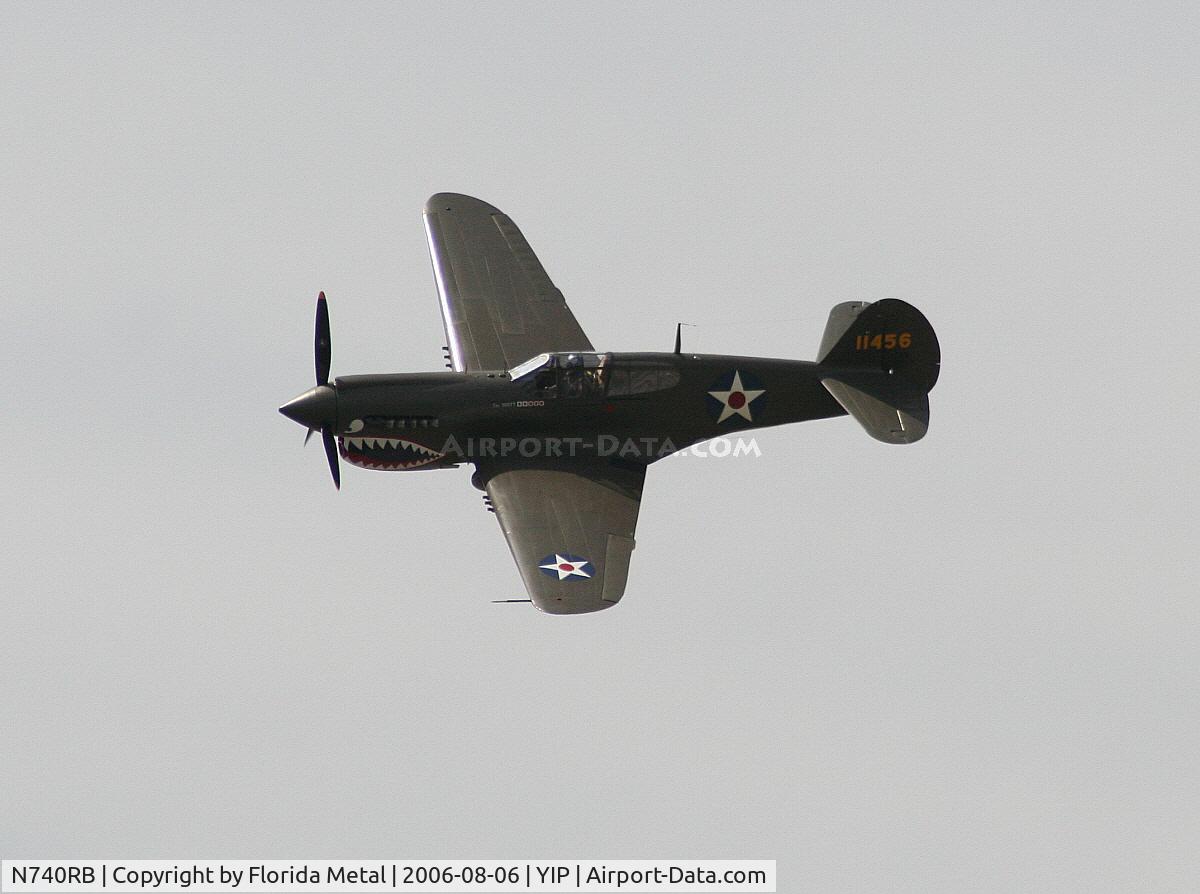 N740RB, 1944 Curtiss P-40N Warhawk C/N 33108, P-40