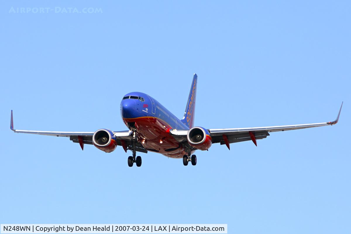 N248WN, 2006 Boeing 737-7H4 C/N 32509, Southwest Airlines N248WN 